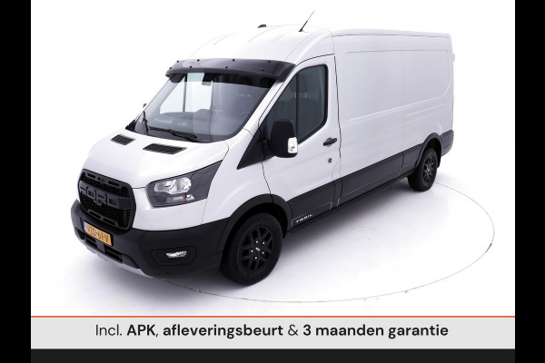 Ford Transit 350 2.0 TDCI L3H2 Trail MHEV luxe trail uitvoering leder carplay cruise lease 675,- p/md