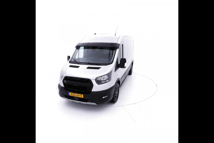 Ford Transit 350 2.0 TDCI L3H2 Trail MHEV luxe trail uitvoering leder carplay cruise lease 675,- p/md