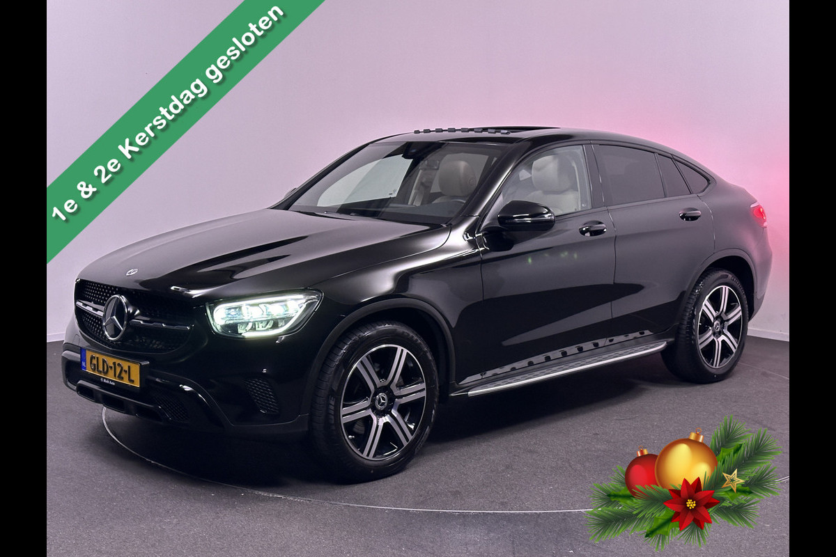 Mercedes-Benz GLC Coupé 200 4MATIC 9G - Tronic 198pk | Schuifdak | Camera | Lederen Bekleding | Sidesteps |  LED Koplampen | 19"L.M | DAB | Navi |