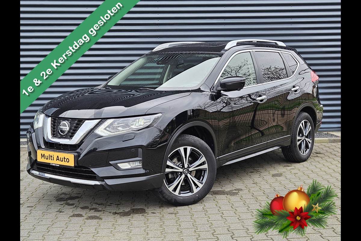 Nissan X-Trail 1.3 DIG-T N-Connecta 160pk Automaat | Panodak | Trekhaak Afn. | 360 Camera | Stuur & Stoelverwarming | Keyless | Navi Full Map | Laneassist |