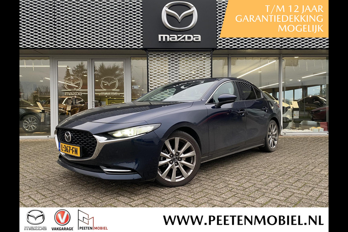 Mazda 3 2.0 e-SkyActiv-X M Hybrid 186 Luxury | 1e EIGENAAR | NL AUTO | DEALER ONDERHOUDEN |