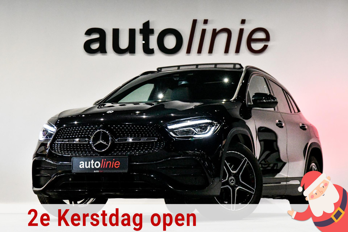 Mercedes-Benz GLA 250 e AMG Plug-In. Pano, Distro+, Carbon, Keyless, Camera, Sfeer, CarPlay!