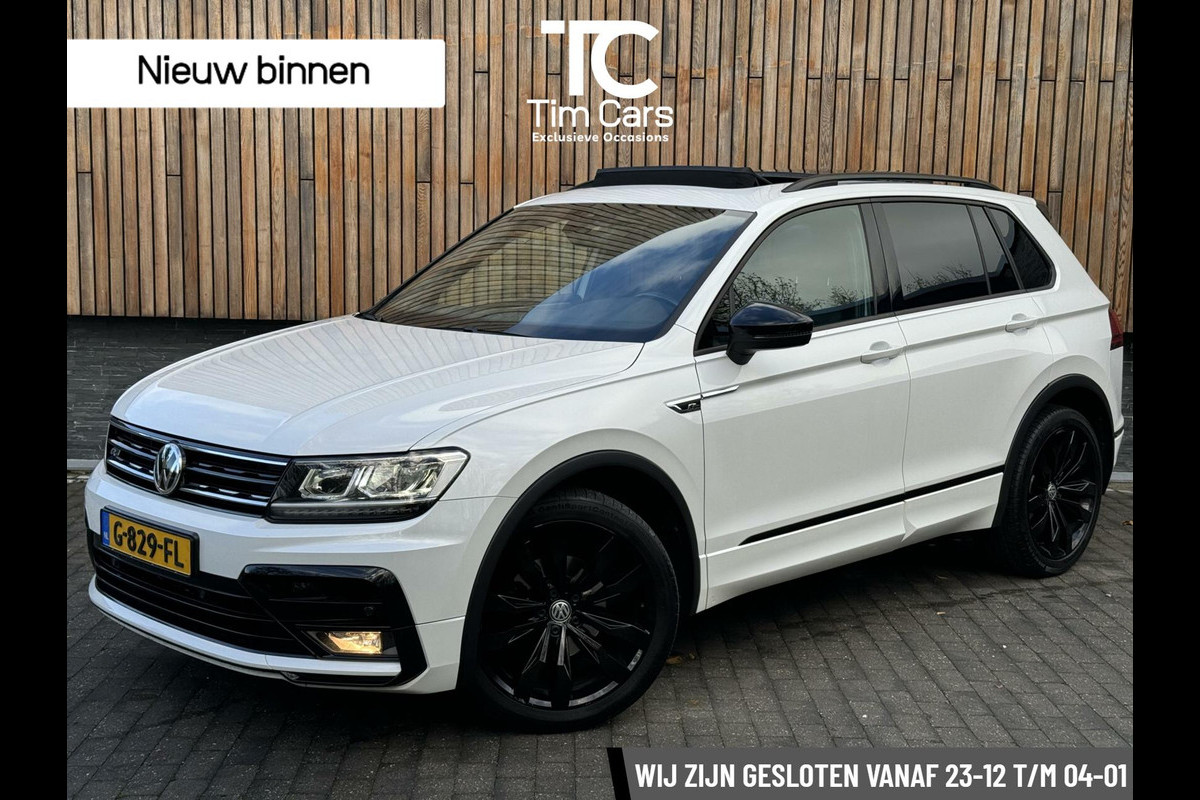 Volkswagen Tiguan 1.5 TSI R-line Automaat | Panorama | Leer | LED Verlichting | Actief Demping Systeem | Achteruitrijcamera | Black Style | 20 inc