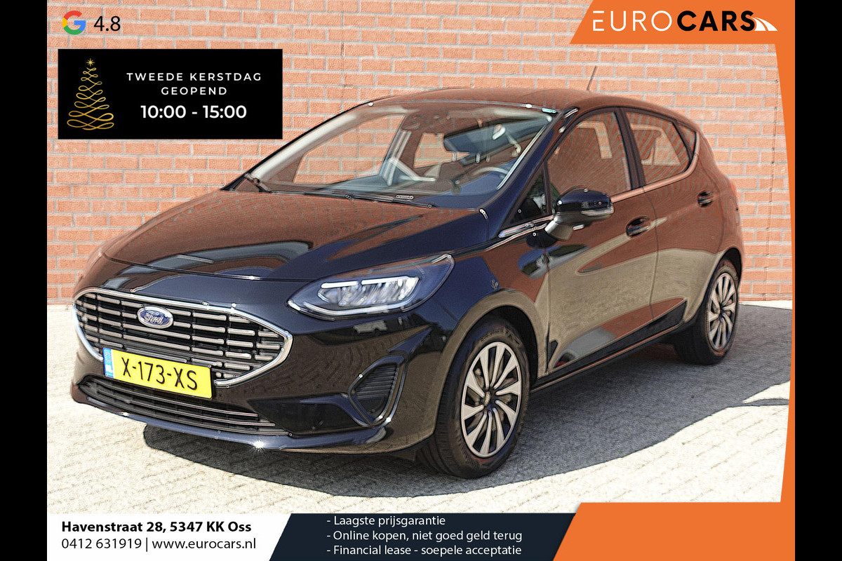 Ford Fiesta 1.0 EcoBoost 136 pk Titanium | Navigatie | Apple Carplay/Android Auto | Climate Control | Cruise Control | Stoelverwarming | Cruise Control | Parkeer sensoren