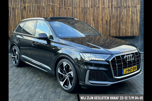 Audi Q7 55 TFSI e quattro Pro Line S | Panoramadak | Camera rondomzicht | LED verlichting | Keyless pakket | Leer/alcantara bekleding |