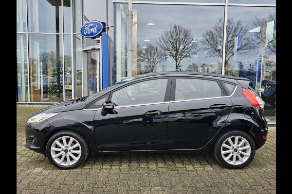 Ford Fiesta 1.0 EcoBoost Titanium Automaat | Cruise control | Navigatie | PDC | Bluetooth | Stuurwielbediening | Voorruitverwarming | nieuwstaat!