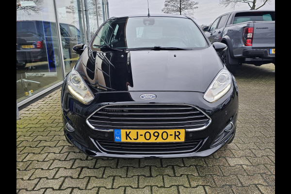 Ford Fiesta 1.0 EcoBoost Titanium Automaat | Cruise control | Navigatie | PDC | Bluetooth | Stuurwielbediening | Voorruitverwarming | nieuwstaat!