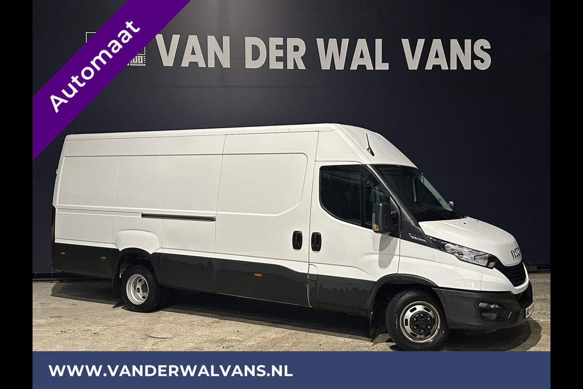 Iveco Daily 35C16V 156pk Automaat L3H2 L4H2 Dubbel lucht 3500kg Trekvermogen Euro6 Airco | Bijrijdersbank