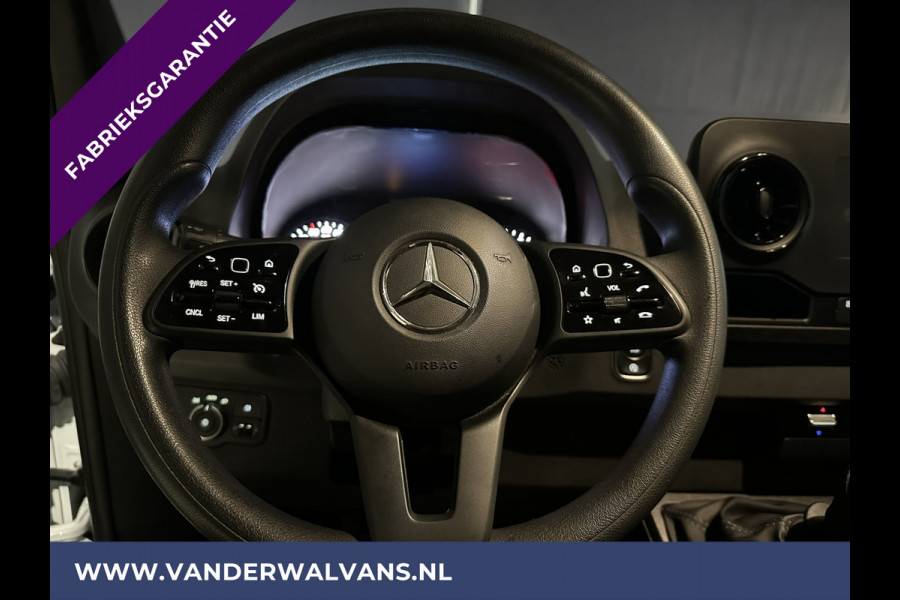 Mercedes-Benz Sprinter 317 CDI 170pk L3H2 Fabrieksgarantie Euro6 Airco | Camera | Apple Carplay | Android Auto Cruisecontrol, Parkeersensoren, Bijrijdersbank, Stoelverwarming, MBUX