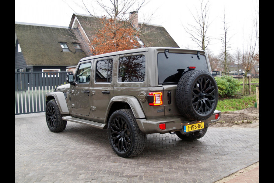 Jeep Wrangler Unlimited 2.0T Sahara | BRUTE | Camera | Trekhaak | 22 inch | Alpine |