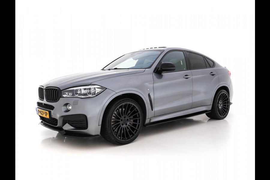 BMW X6 xDrive 50i MAXTON-Design High Executive M-Sportpack Aut. *PANO | DAKOTA-FULL-LEATHER | FULL-LED | MEMORY-PACK | HARMAN/KARDON-AUDIO | SHIFT-PADDLES | KEYLESS | SURROUND-VIEW | NAVI-FULLMAP | HEAD-UP | DAB | SPORT-SEATS | 22''ALU*