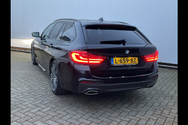 BMW 5 Serie Touring 520D 191pk High Executive M-sport Pano.dak Trekhaak(2000kg)