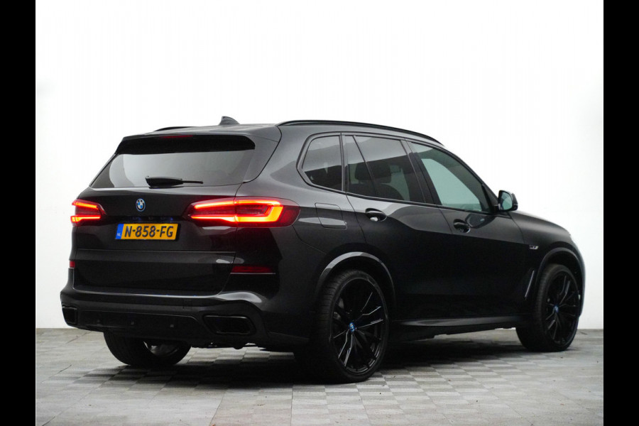 BMW X5 xDrive45e M-Performance 400pk Individual Black (massage,laser,panodak,head-up-360,full)