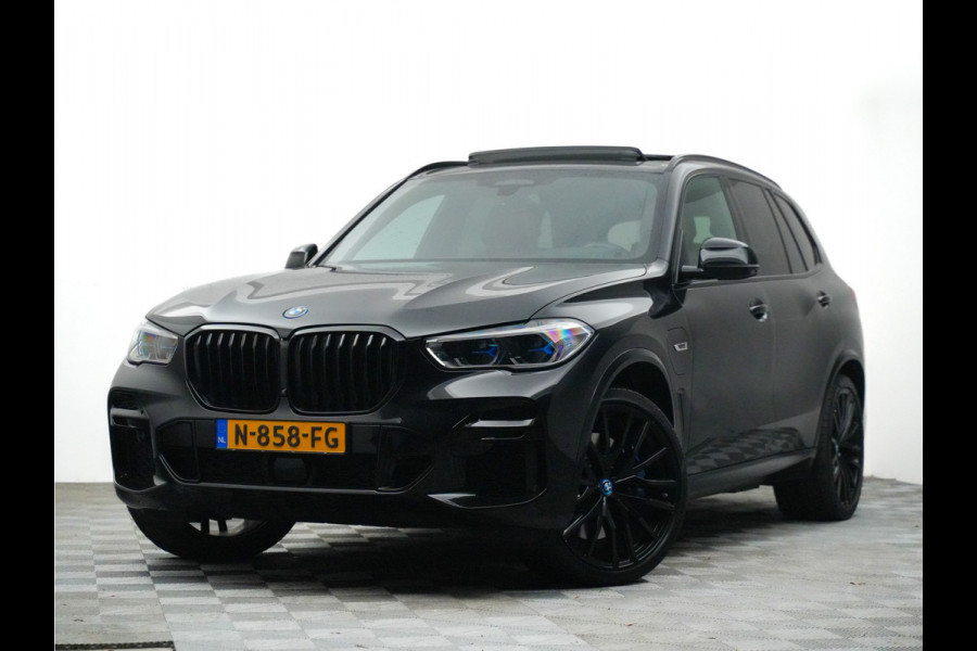 BMW X5 xDrive45e M-Performance 400pk Individual Black (massage,laser,panodak,head-up-360,full)