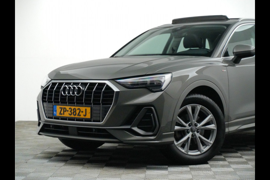 Audi Q3 35 TFSI 150pk Aut7 S-Line (leer,virtual dash,panodak,360,matrix)