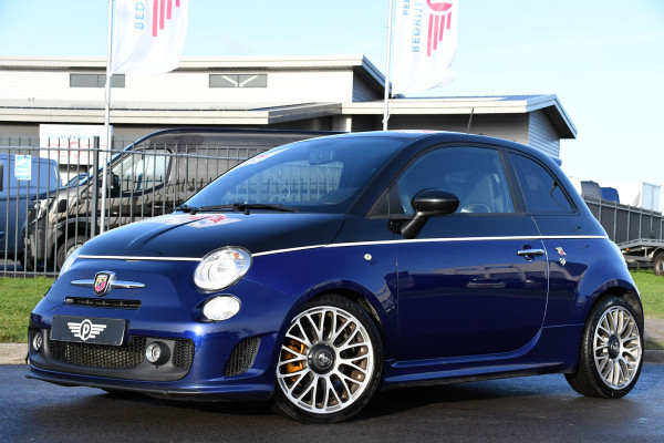 Fiat 500 1.4 T-Jet Abarth Custom Virtual, Leder, Airco, 136PK, Mistlampen, UNIEK!