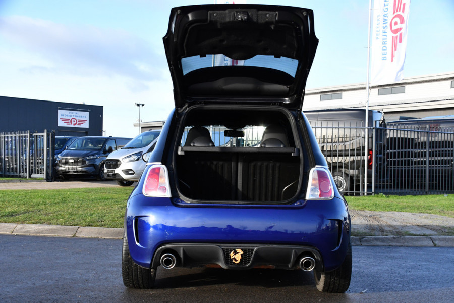 Fiat 500 1.4 T-Jet Abarth Custom Virtual, Leder, Airco, 136PK, Mistlampen, UNIEK!