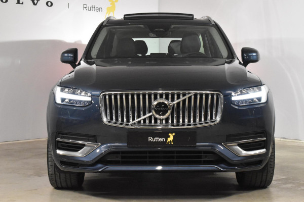 Volvo XC90 T8 455PK Long Range AWD Ultimate Bright / Bowers&Wilkins / Luchtvering / 360 camera / Ventilatie stoelen / Gelamineerd glas / Trekhaak