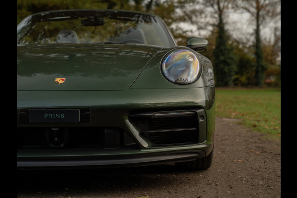 Porsche 911 Cabrio 992 Carrera 4 GTS | PTS Oak Green | SportDesign | Full Xpell PPF | 1e eigenaar