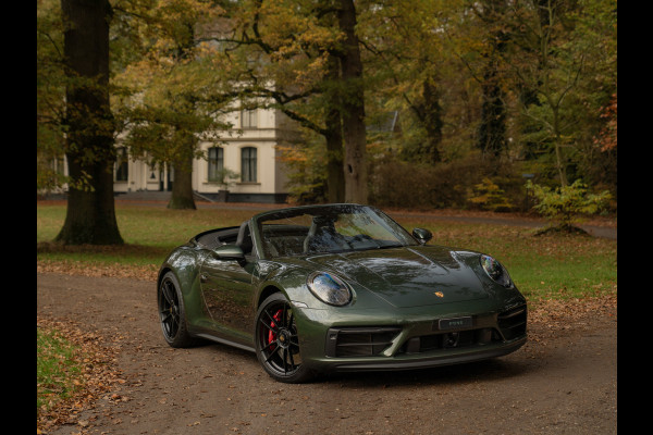 Porsche 911 Cabrio 992 Carrera 4 GTS | PTS Oak Green | SportDesign | Full Xpell PPF | 1e eigenaar