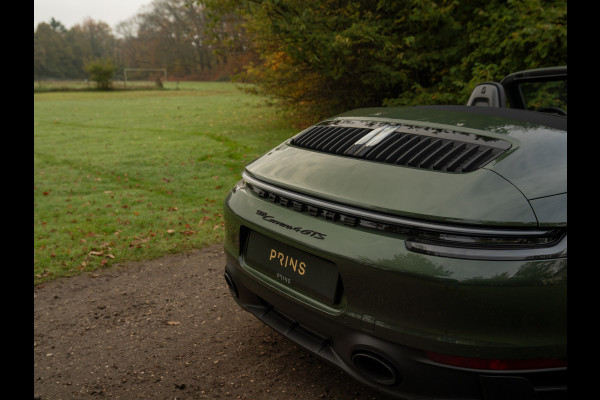 Porsche 911 Cabrio 992 Carrera 4 GTS | PTS Oak Green | SportDesign | Full Xpell PPF | 1e eigenaar