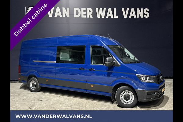 Volkswagen Crafter 2.0 TDI 177pk 3500kg Trekhaak L4H3 L3H2 Dubbele Cabine Airco | 7-Zits | Camera | Parkeersensoren