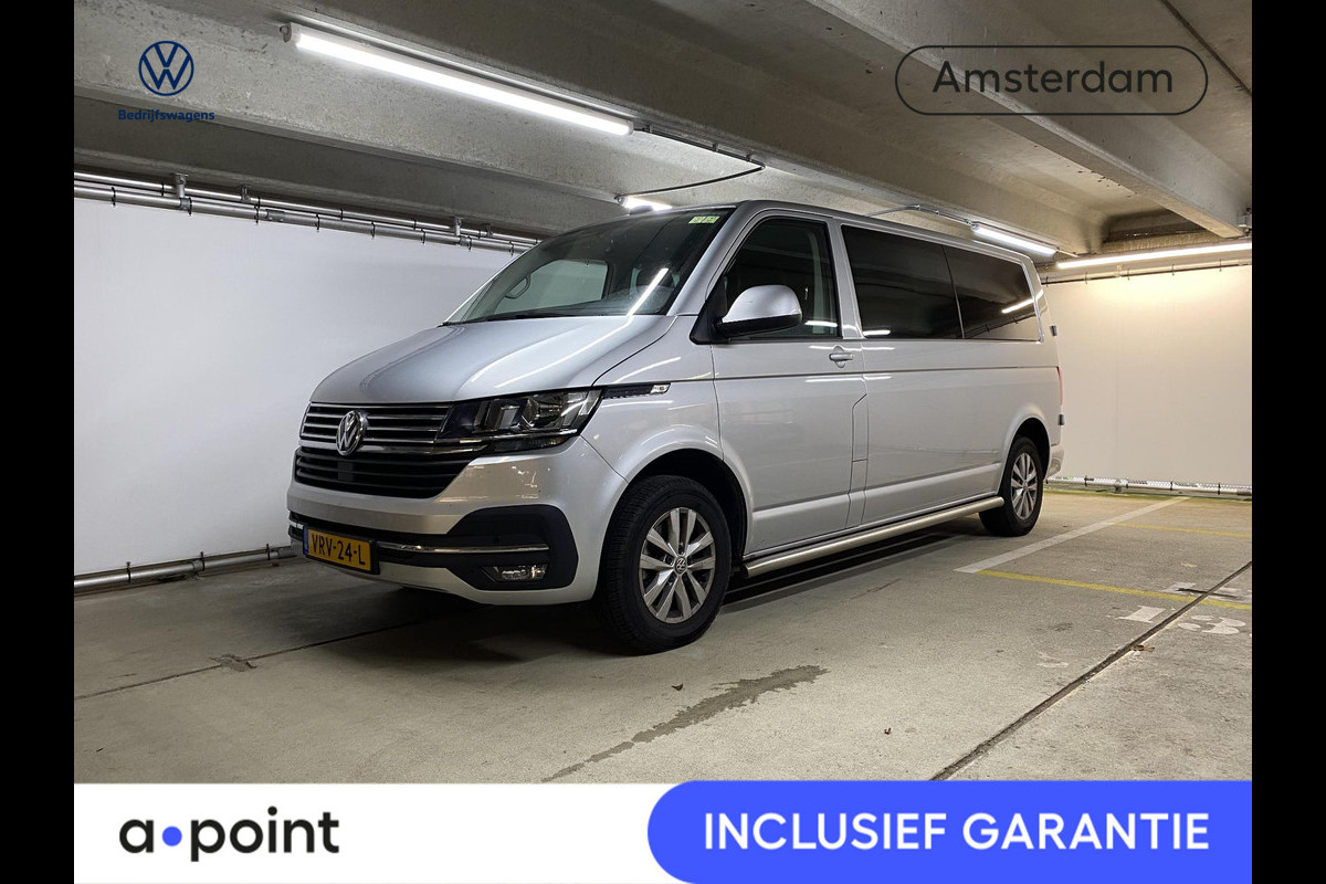 Volkswagen Transporter 2.0 TDI L2H1 30 DC 150 pk Automaat | Verlengde garantie | Navigatie | Trekhaak | Parkeersensoren | Achteruitrijcamera | Cruise control |