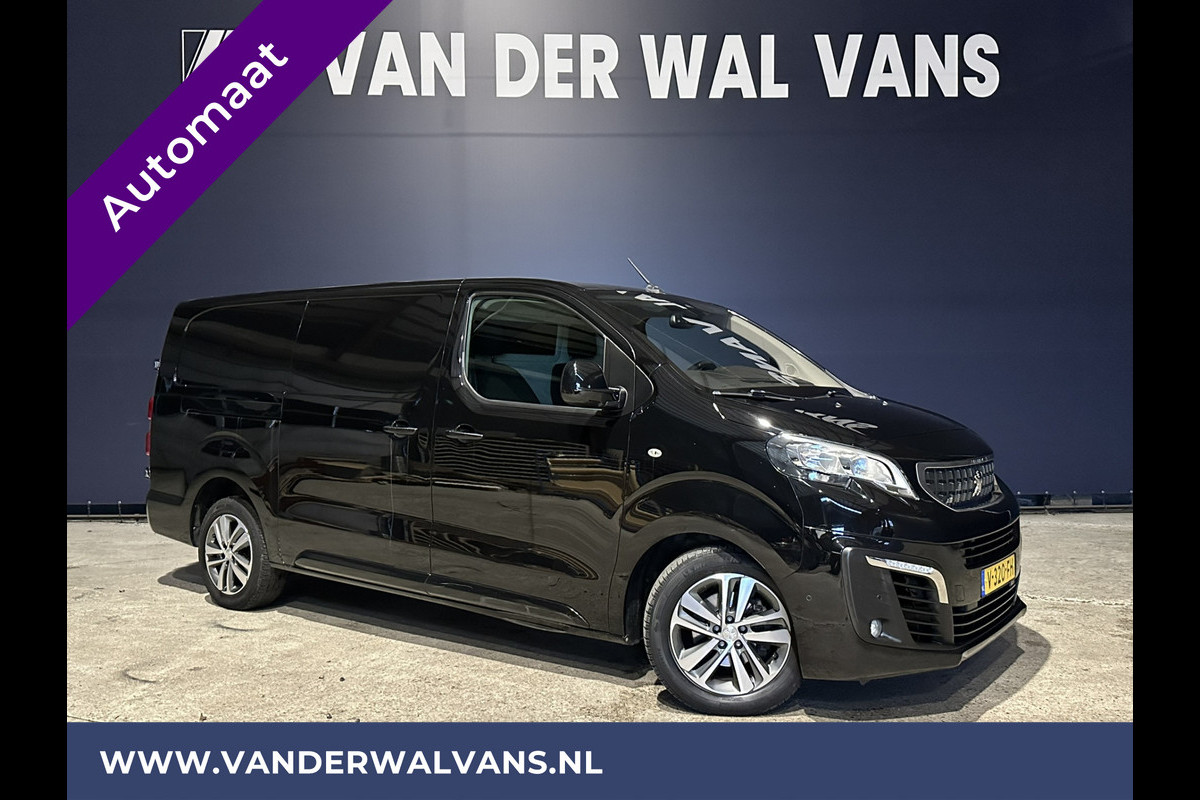 Peugeot Expert 2.0 BlueHDI 177pk Automaat L3H1 Euro6 Airco | 2x zijdeur | Navigatie camera, stoelverwarming, head up display, cruise, parkeersensoren, LM velgen, trekhaak