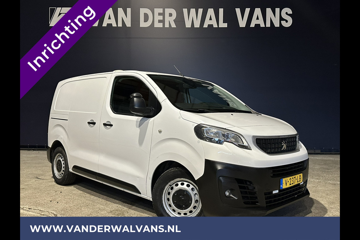 Peugeot Expert 2.0 BlueHDI 123pk L1H1 inrichting Euro6 Airco | Omvormer | 2500kg trekhaak | Cruisecontrol parkeersensoren, achterklep