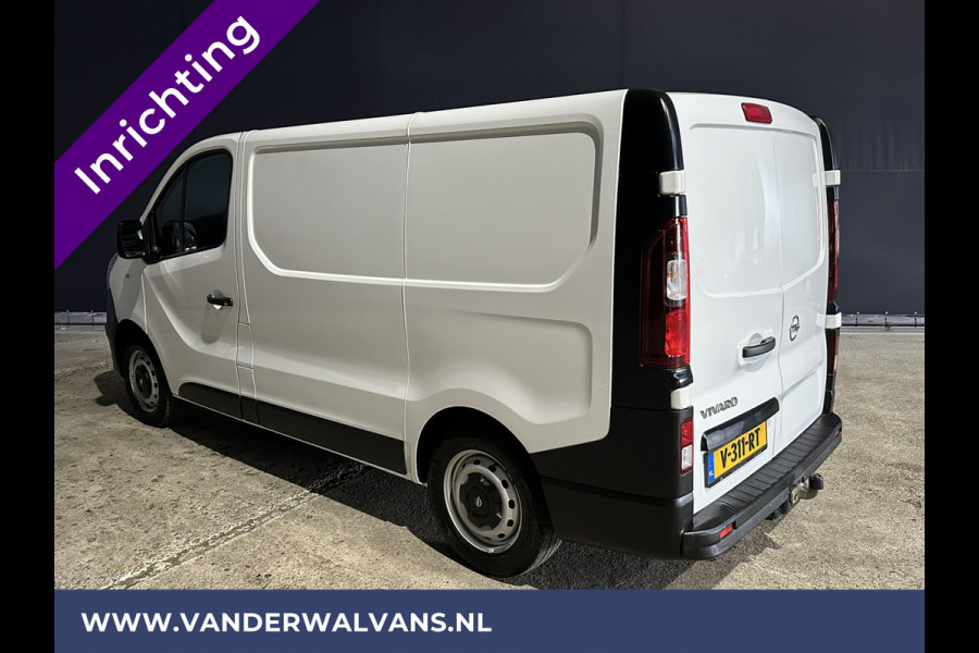 Opel Vivaro 1.6 CDTI L1H1 inrichting Euro6 Airco | Navigatie | 3-Zits | Trekhaak cruisecontrol, parkeersensoren, bijrijdersbank