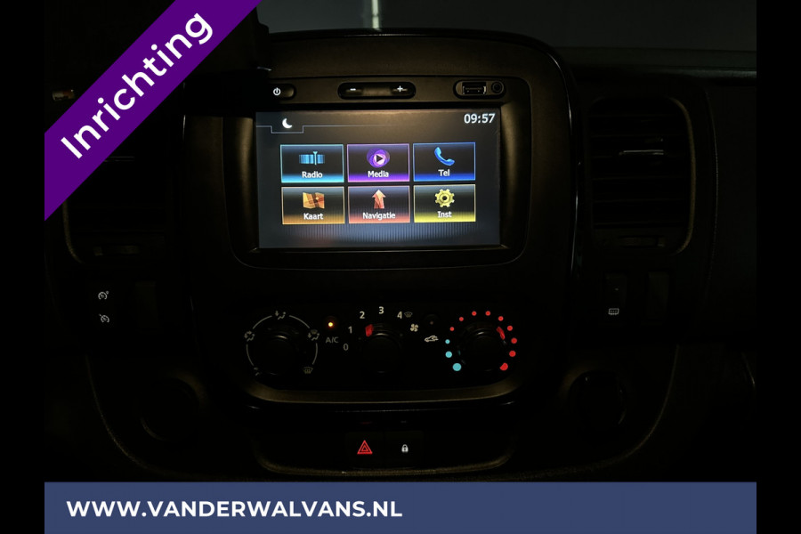 Opel Vivaro 1.6 CDTI L1H1 inrichting Euro6 Airco | Navigatie | 3-Zits | Trekhaak cruisecontrol, parkeersensoren, bijrijdersbank