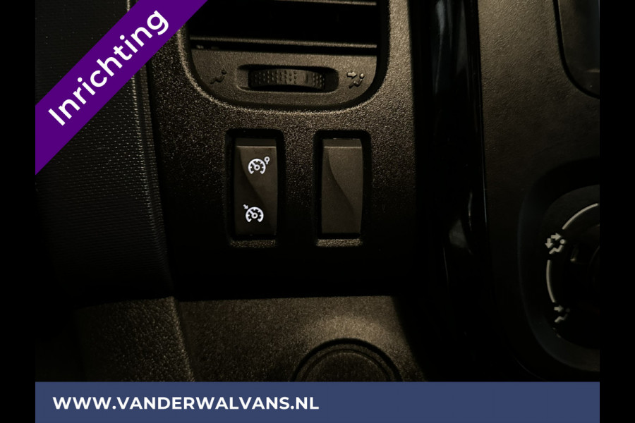 Opel Vivaro 1.6 CDTI L1H1 inrichting Euro6 Airco | Navigatie | 3-Zits | Trekhaak cruisecontrol, parkeersensoren, bijrijdersbank