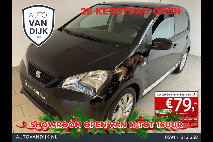 Seat Mii 1.0 Sport Connect AIRCO CRUISE SEAT SOUND SYS ELEK RAMEN CENT VERG PRIVACY GLAS 2E EIG ZEER NETTE AUTO