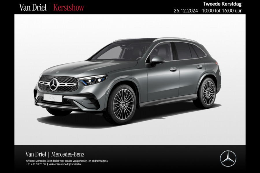 Mercedes-Benz GLC GLC 300 e 4M AMG Line | Achterasbesturing Luchtvering Burmester Trekhaak Memory Distronic