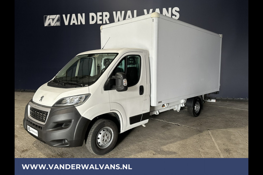 Peugeot Boxer 2.2 BlueHDi **BPM VRIJ voor de Ondernemer** Bakwagen Laadklep Euro6 Airco | bijrijdersbank