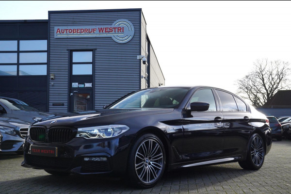 BMW 5 Serie 520d High Executive | Schuif/kanteldak | M-pakket | Luxe Leder | Cruise control | Sfeerverlichting | Head up | NAP |