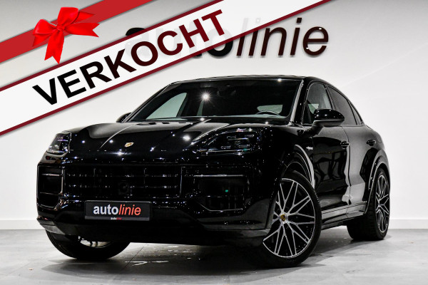 Porsche Cayenne Coupé 3.0 E-Hybrid.BTW, Sport Design, Uitlaat, Chrono, Memory, Luchtvering, 18 Weg, ACC, Bose, Camera, Trekhaak!