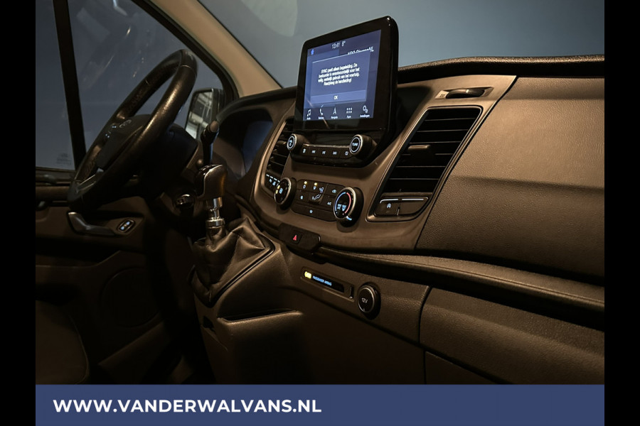 Ford Transit Custom 2.0TDCI 130pk L1H1 Airco | Navigatie | Apple Carplay + Android | LED | Lane Assist Parkeersensoren, Cruisecontrol, Bijrijdersbank, Lane-Assist, 2500KG Trekhaak