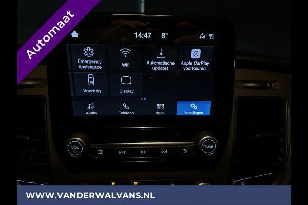 Ford Transit Custom 2.0 TDCI 130pk Automaat L1H1 Euro6 Airco | Apple Carplay | Camera cruisecontrol, parkeersensoren, verwarmde voorruit, trekhaak