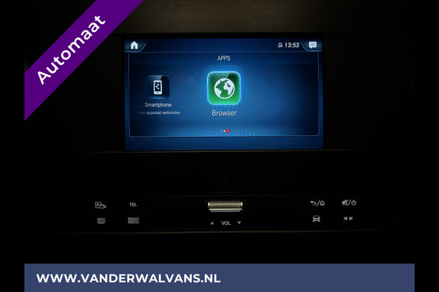 Mercedes-Benz Sprinter 317 CDI 170pk 9G-Tronic Automaat L2H2 Fabrieksgarantie Euro6 Airco | Camera | Navigatie | Cruisecontrol Parkeersensoren, Stoelverwarming, Bijrijdersbank