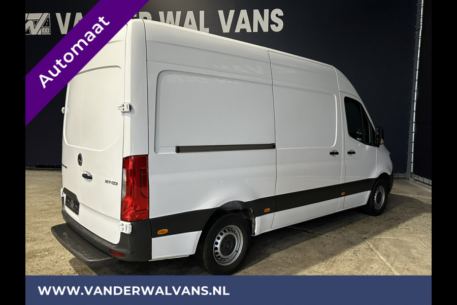 Mercedes-Benz Sprinter 317 CDI 170pk 9G-Tronic Automaat L2H2 Fabrieksgarantie Euro6 Airco | Camera | Navigatie | Cruisecontrol Parkeersensoren, Stoelverwarming, Bijrijdersbank