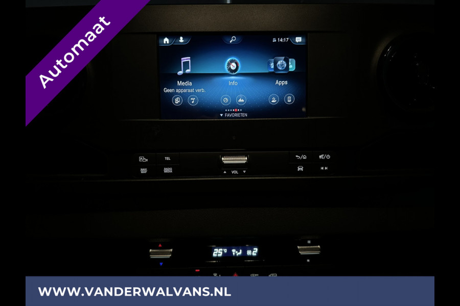 Mercedes-Benz Sprinter 317 CDI 170pk 9G-Tronic Automaat L2H2 Fabrieksgarantie Euro6 Airco | Camera | Navigatie | Cruisecontrol Parkeersensoren, Stoelverwarming, Bijrijdersbank