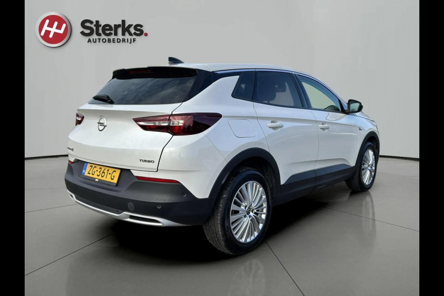 Opel Grandland X AUTOMAAT 1.2 Turbo Business Executive CARPLAY HALF LEDER 18"LM VELGEN NL AUTO DISTRIBUTIERIEM IS VERVANGEN