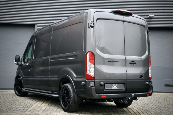 Ford Transit 350 2.0 TDCI L3H2 165PK AUT Limited | 360 Camera | ACC | Navigatie | Bi-Xenon | Lane assist | BLIS | CarPlay | Trekhaak | 3-Zitter | Facelift model MY2025