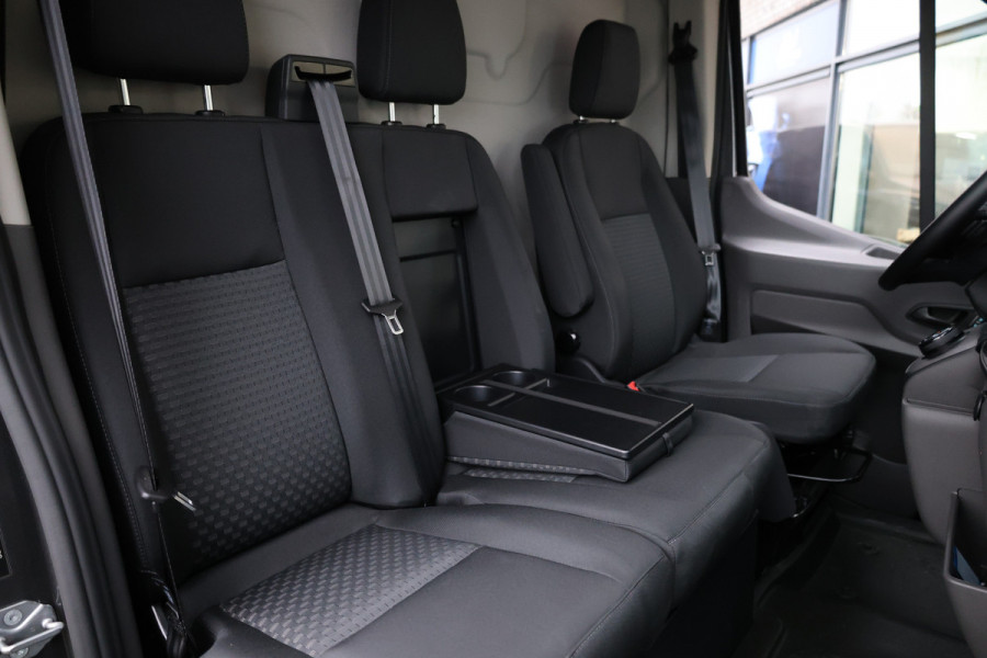 Ford Transit 350 2.0 TDCI L3H2 165PK AUT Limited | 360 Camera | ACC | Navigatie | Bi-Xenon | Lane assist | BLIS | CarPlay | Trekhaak | 3-Zitter | Facelift model MY2025