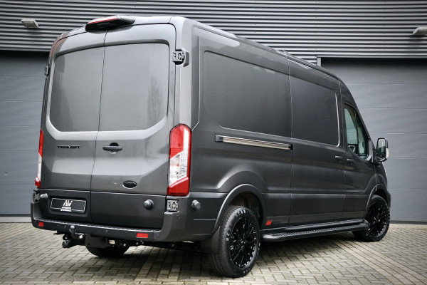 Ford Transit 350 2.0 TDCI L3H2 165PK AUT Limited | 360 Camera | ACC | Navigatie | Bi-Xenon | Lane assist | BLIS | CarPlay | Trekhaak | 3-Zitter| Facelift model MY2025