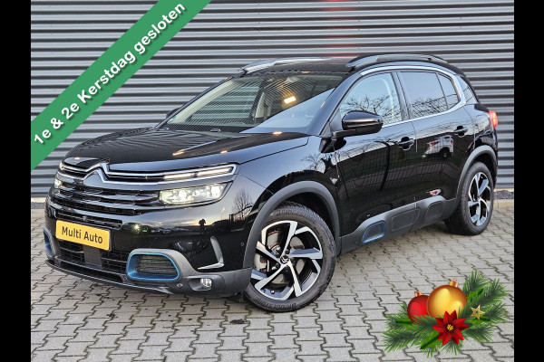 Citroën C5 Aircross 1.6 Plug-in Hybrid Shine Dealer O.H PHEV | Panodak | Adaptive Cruise | Luxe Lederen Comfortzetels Massage & Memory | 360 Camera | Apple Carplay | Keyless | DAB |