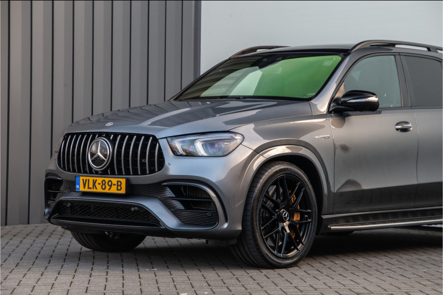 Mercedes-Benz GLE 63 S AMG 4MATIC+ 612pk Ceramic, Nightpack, Grijs Kenteken