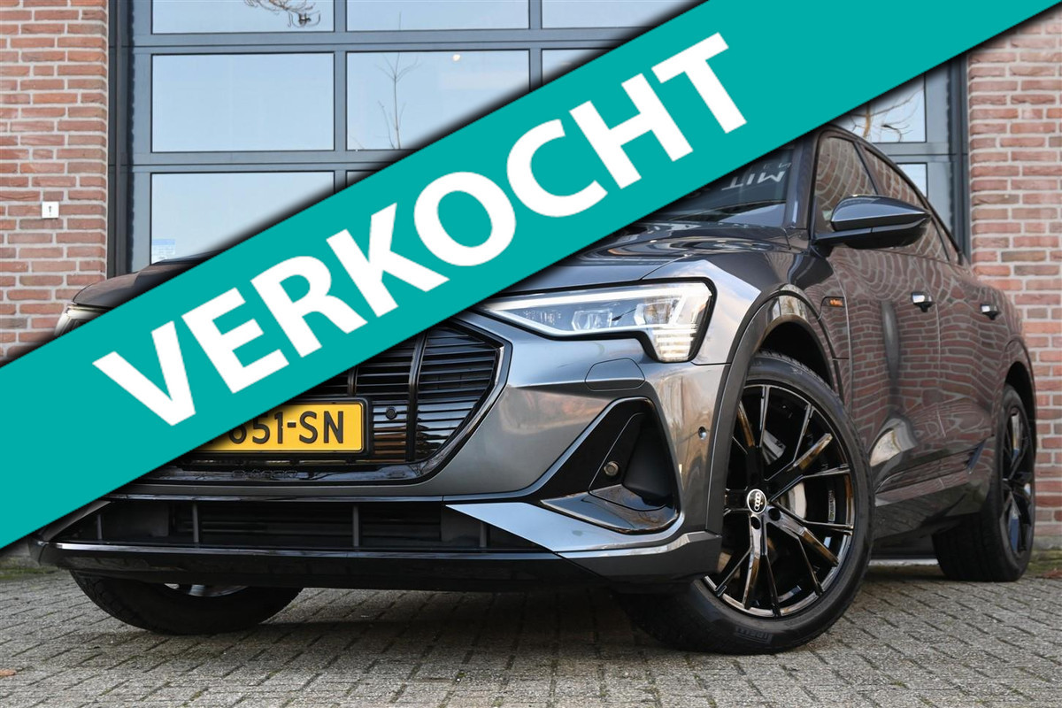 Audi e-tron Sportback 55 quattro S Edition 95 kWh S-Line Pano Leder B&O