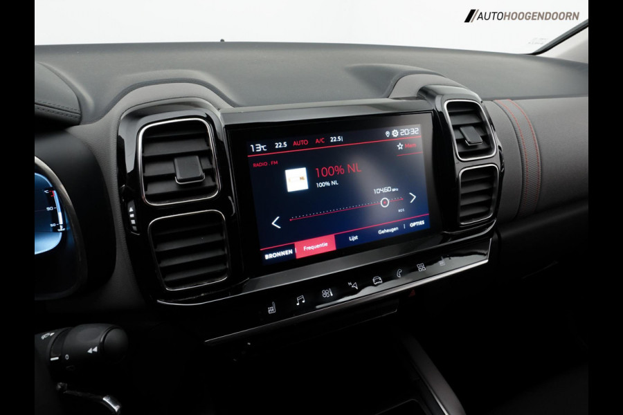 Citroën C5 Aircross 1.2 PureTech Shine 130pk (APPLE CARPLAY,LED VERLICHTING,STOELVERWARMING,DODEHOEK,LM-VELGEN,TOPCONDITIE)